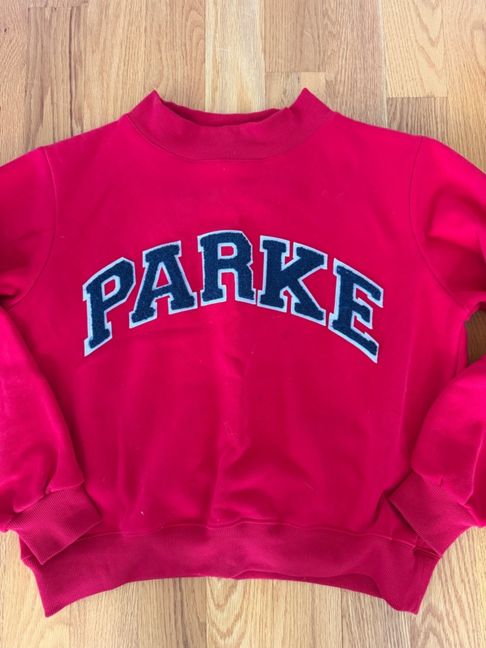 Parke Red Pullover S/M